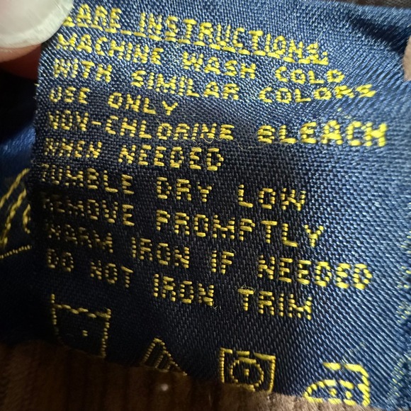 Y2K 90s Penny Lane Faux Fur 70s Style Boho Chic Corduroy Coat Jacket Women Small - Picture 7 of 11